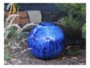 DECORATIVE SPHERE, BLOSSOM BLUE, 12"