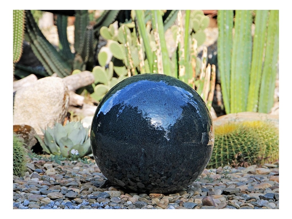 DECORATIVE SPHERE, DEEP BLUE SEA, 12"