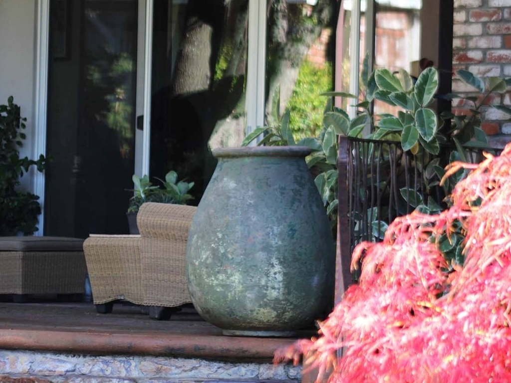 TURKISH JAR, VERDIGRIS, 26.0"X33.0"