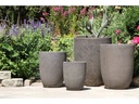 TALL MILANO CONE PLANTERS, CORAL BRONZE, SET OF 4- 21.5"X27.0", 17"X23", 13"X18", 11"X14