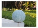 DECORATIVE SPHERE,  CORAL GREEN, SIZE A, 16"D