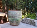 JAR WITH LINES, VERDIGRIS, SET OF 3- 30.0"x36.0", 22.0"x28.0", 14.0"x12.0