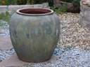 JAR D PORTO, VERDIGRIS, 28.0"X28.5"