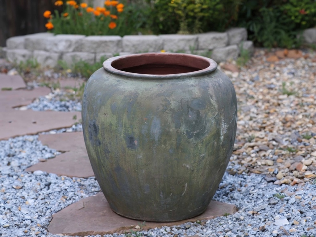 JAR D PORTO, VERDIGRIS, 22.0" X 24.0"