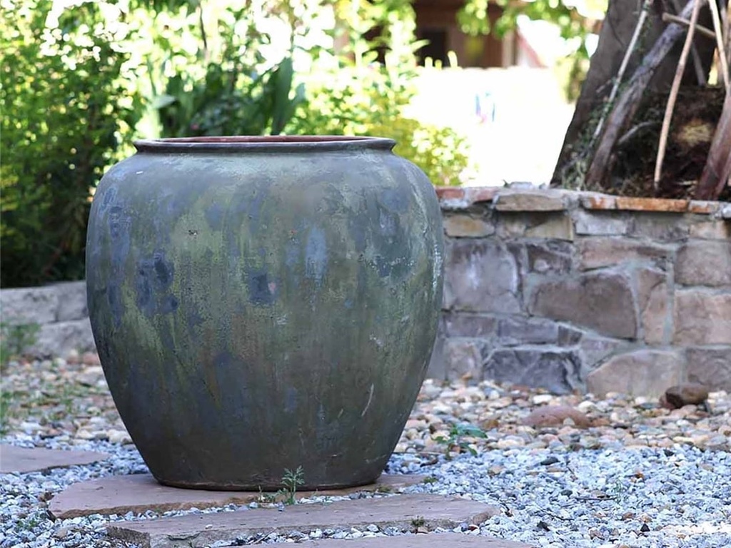 JAR D PORTO, VERDIGRIS, 22.0" X 24.0"