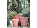 MK CONE PLANTER, WASH CLAY, SET OF 3- 26"x25.5",20"x19.5",16"x16"