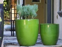 MILANO CONE PLANTER, MINT, SET OF 3-18"X19.5", 14.5"X15.5", 12"X12"