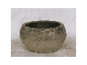 ROCHESTER TERRA COTTA FARM POTS, MOSSED BLACKSTONE, 3.0"x5.5" (SOLD IN CASE OF 12)