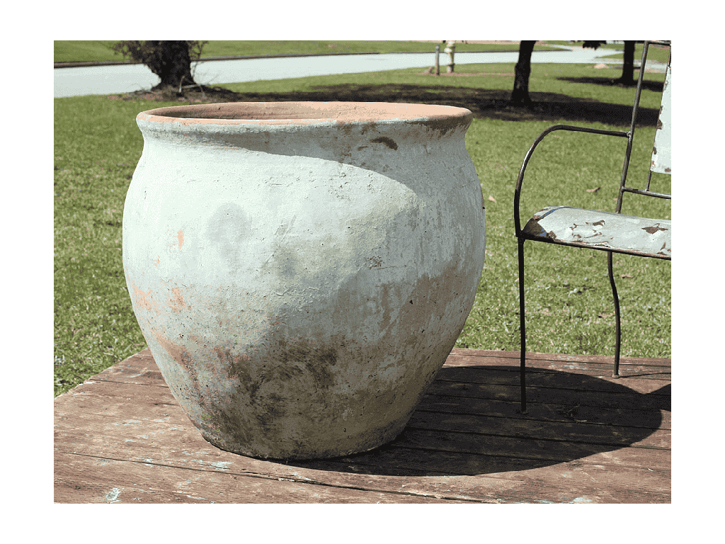 MOROCCAN PLANTER, ATLANTIS SKY, 30.5"X29.0"