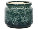 JEWEL SELF-WATERING PLANTER, EMERALD SEA, SIZE A, 6.5"X5.5", SOLD IN CASE OF 4