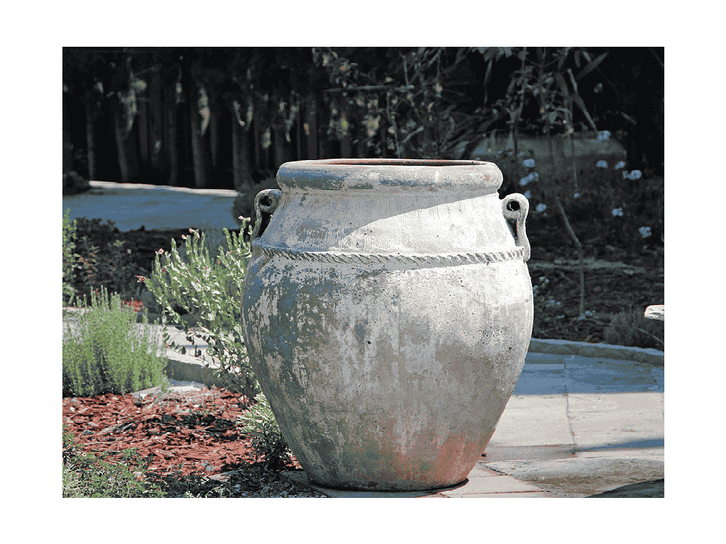 NIGERIAN JAR, ATLANTIS SKY, 30.5"X37.5"