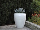 URN SMOOTH FINISHED, WHITE WHITE, X-LARGE - 32.5" X 36.5"