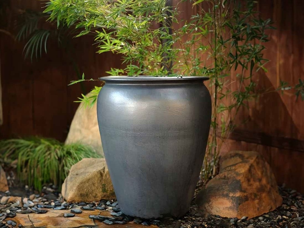 URN SMOOTH FINISHED, MATTE BLACK, X-LARGE - 32.5" X 36.5"