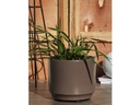 LARGE COMET PLANTER , PASTEL TAUPE, SET OF 3- 12"X10" 10"X8.5" 8"X8"