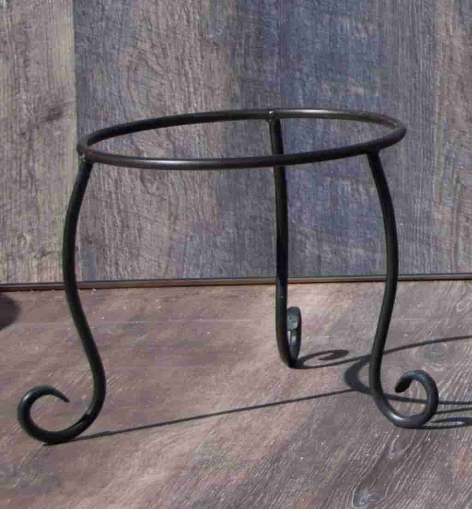 [AA-MSR1212] IRON SINGLE RING STAND, 12"X12"