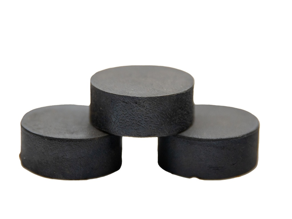 RUBBER POT FEET, 1.0"X0.5", SOLD IN CASE OF 300