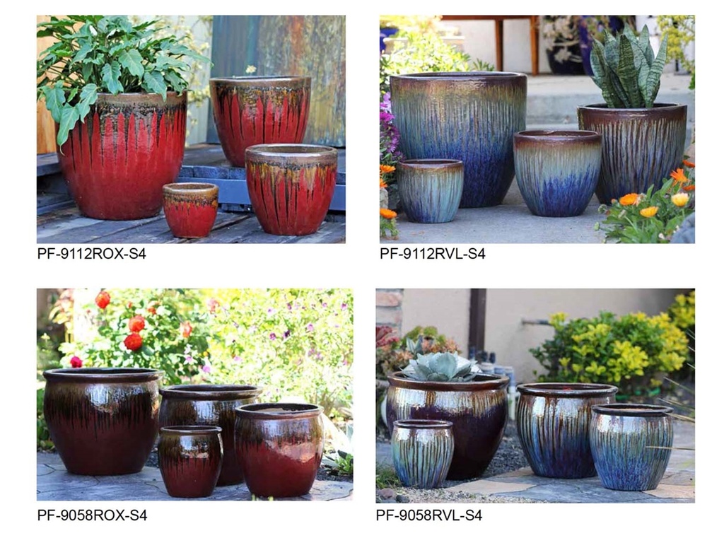 MANDEVILLA DRIP COLOR PLANTER COMBO