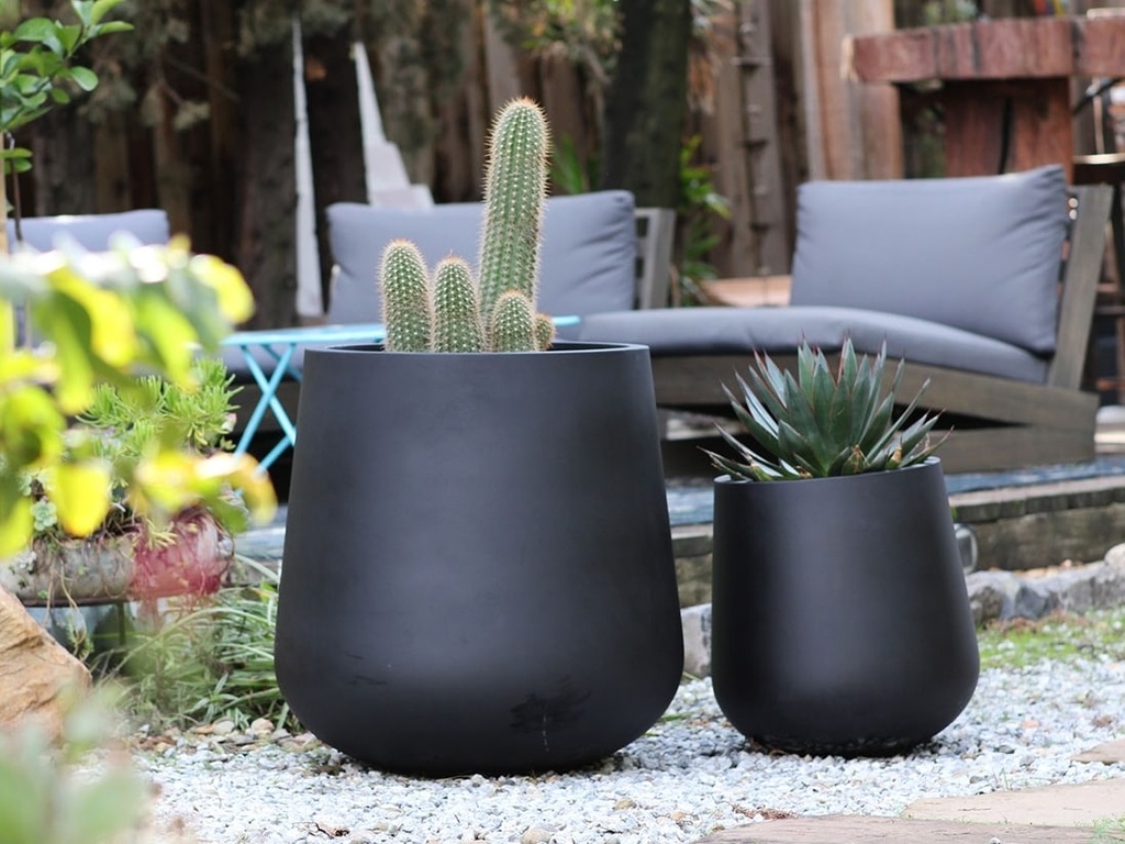 TRUNK MID PLANER, BLACK, SET OF 2- 26"X26.5", 17.5"X18"