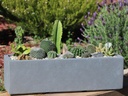 RED HOOD TABLE BOX, DARK GREY, 31.5"X6.0"X4.0"