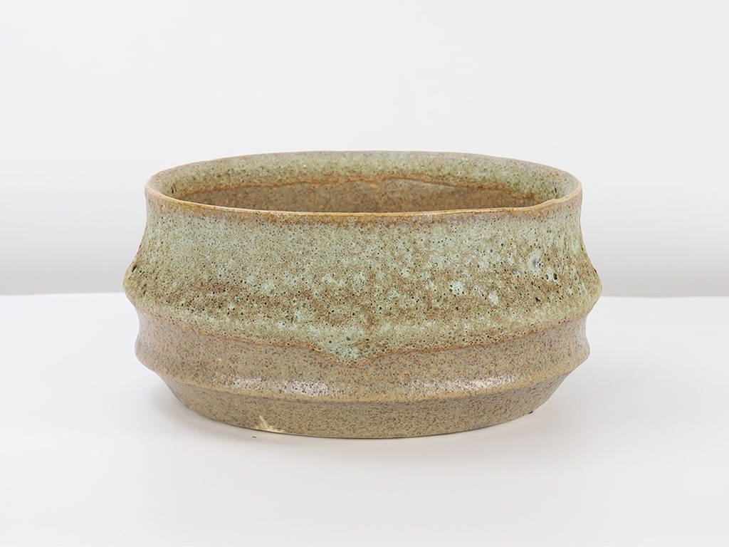 SANTA BARBARA BOWLS, RUSTIC EVERGREEN, 7.5"X4.0", CASE OF 4