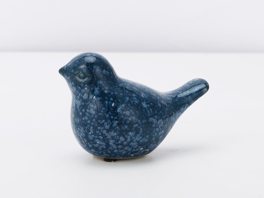 SWALLOW, INDIGO SPLASH, 4.0"X2.5"X3.0", SOLD IN CASE OF 24