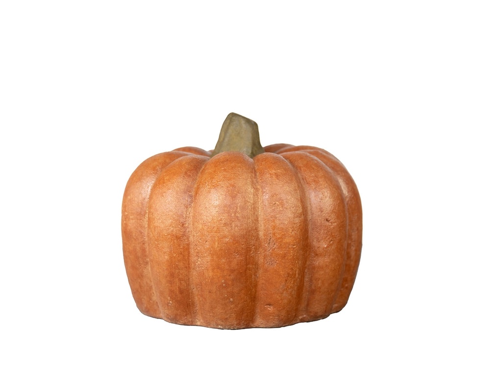 CLAY PUMPKIN,CLASSIC, 11.0"X9.0"