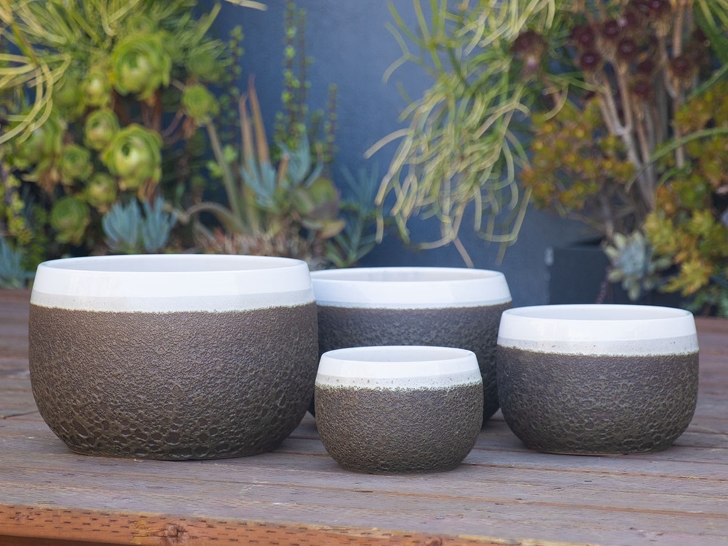 [PD-5018AGG-S4] LUNA CORAL BOWL, AEGEAN GREEN, SET OF 4, 15"X10", 12.5"X9", 10"X7", 7"X5.5"