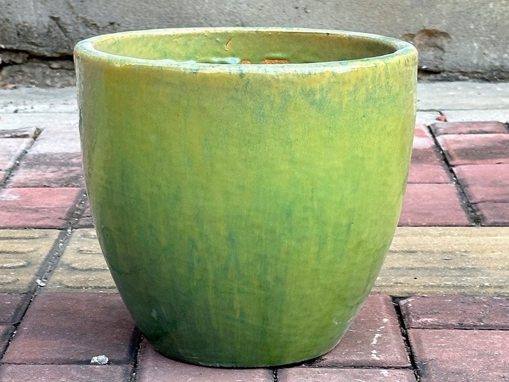 MANDEVILLA TAPERED PLANTER, PAPAYA, SET OF 4- 18"X17.5", 15"X12.5", 11.5"X10.5", 7.5"X6.5"