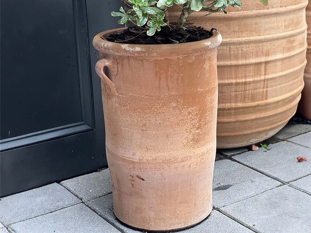 SOLINA PLANTER, 14.0"x15.0", WITH HANDLES