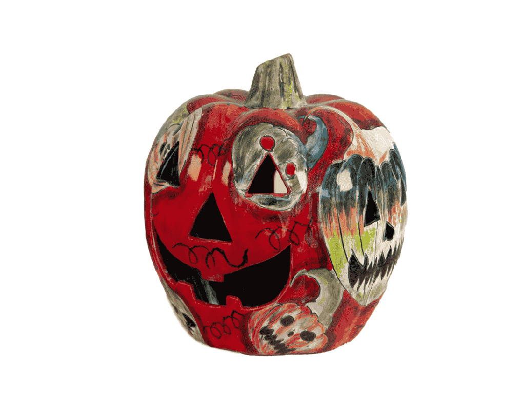 TALAVERA PUMPKIN 8"