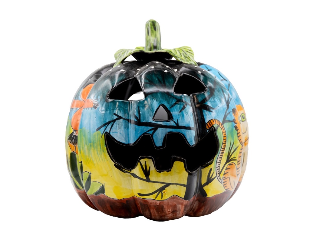 [PU-TV016] Talavera Pumpkin 16"