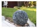 DECORATIVE SPHERE,  CORAL BLACK, SIZE B, 12"D
