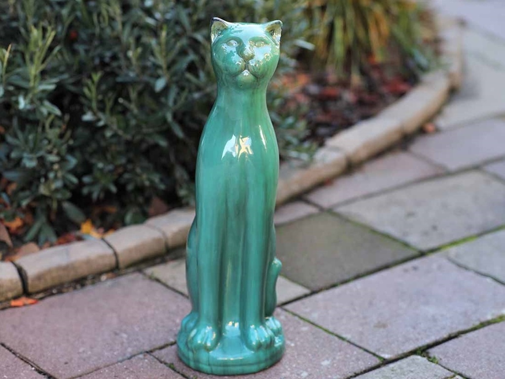 [PV-LBST20GNS] STANDING CAT, GREEN STREAM 8.5'' X 26.0''