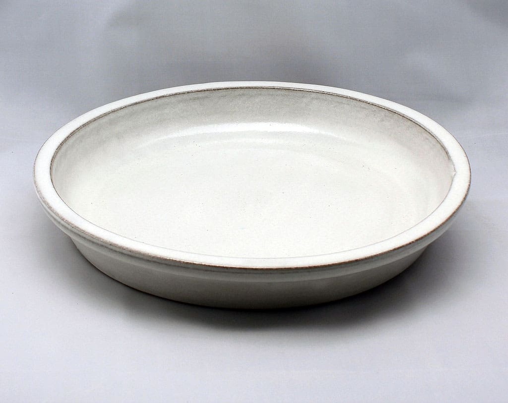 [PV-SCR04WST] CHELSEA ROUND SAUCER, WHITE, OD 13", ID 10"