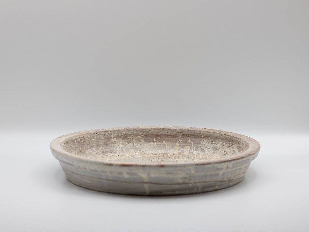 CHELSEA ROUND SAUCER, AEGEAN WHITE, OD 11.5", ID 9.0"