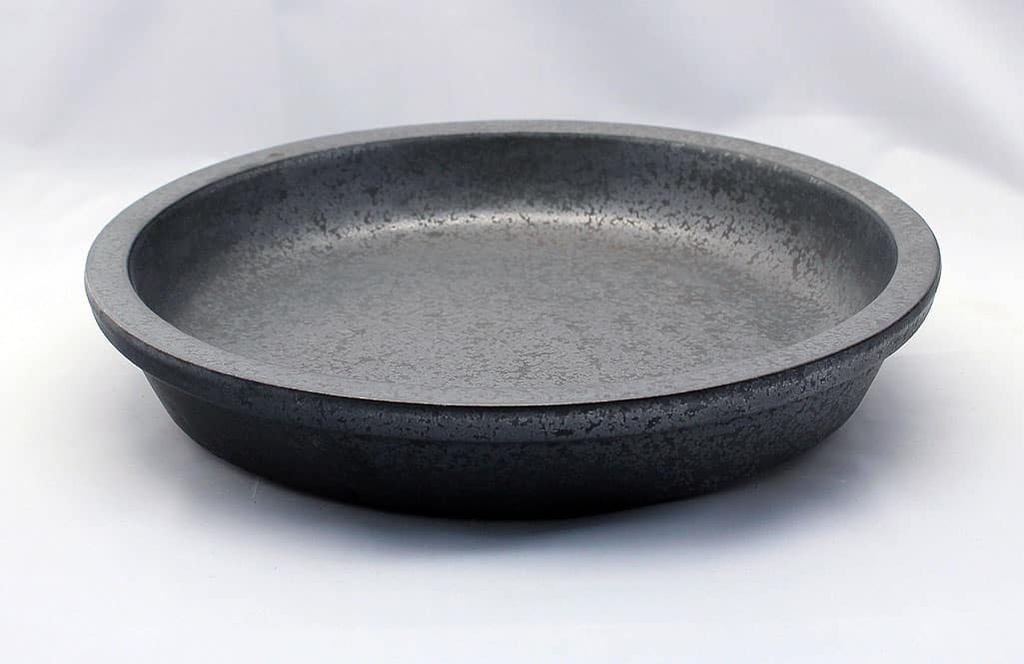 [PV-SCR05MBK] ROUND SAUCER, MATTE BLACK, OD 11.5", ID 9"