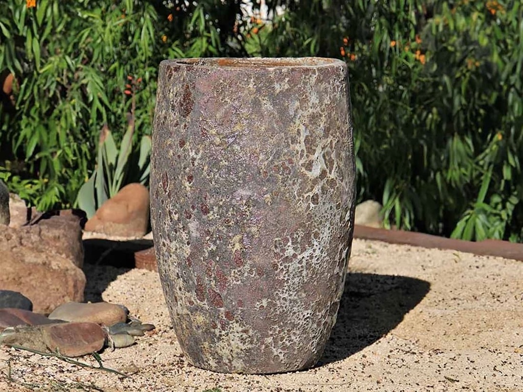 OLIVE NO RIM JAR, ATLANTIS BROWN, SIZE A, - 21.0" X 32.0", TOP OD: 18.5", ID: 15.5"