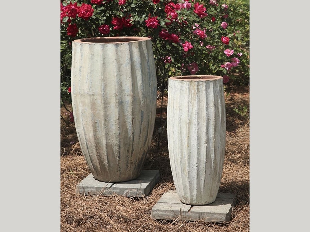 VASE DEL MESON, ATLANTIS SKY, SET OF 2- 17.0"X31.0", 11.0"X26.0"