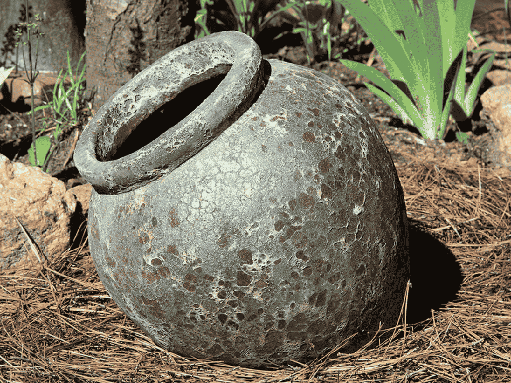 POTS D PISO, ATLANTIS BROWN, A - 16"X16.5"