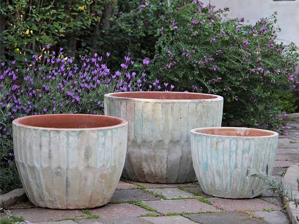 VOLCANO BOWL, ATLANTIS SKY, SET OF 3- BCD, 20.0"X14.0", 16.0"X12.0", 12.0"X9.5"