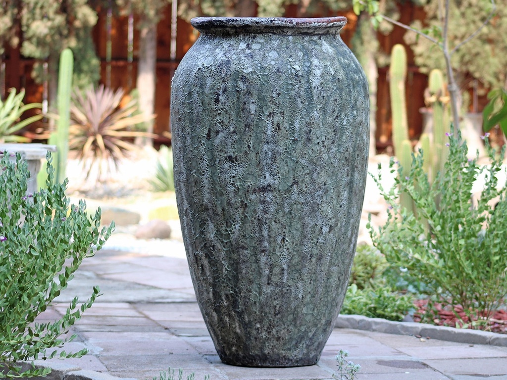 OLIVE JAR, MEDIUM, ATLANTIS BROWN, SIZE C, 18"X35.5"