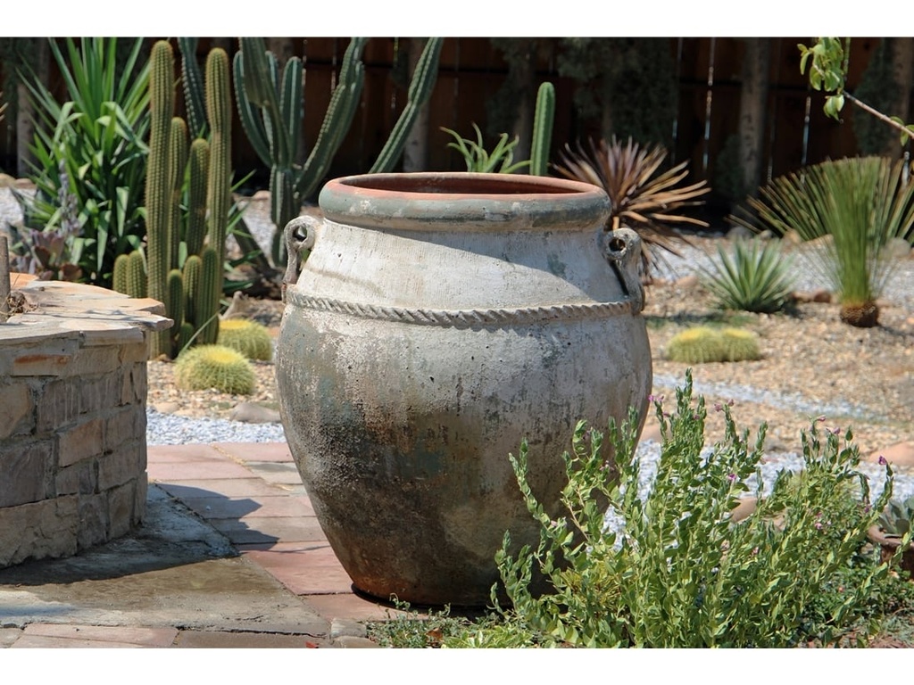 [PV-TSC2122ATS] NIGERIAN JAR, ATLANTIS SKY, 30.5"X37.5"