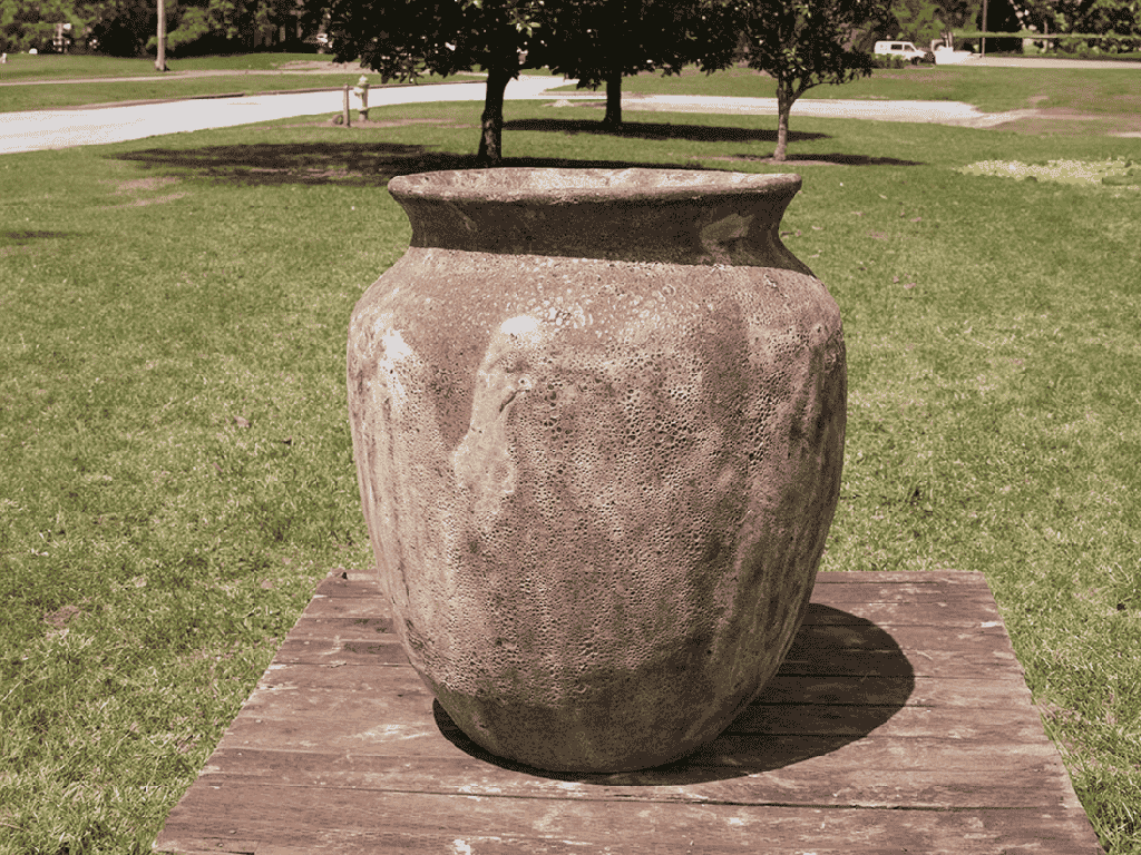 MEDITERRANEAN CANTARO, ATLANTIS BROWN,  30.0" X 35.0", TOP 26.0"