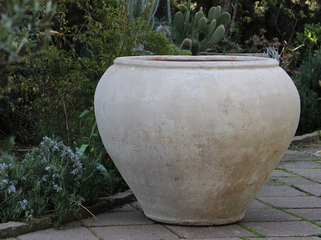 CHATEAU JAR, AGED TERRA COTTA, 36.0"X26.5