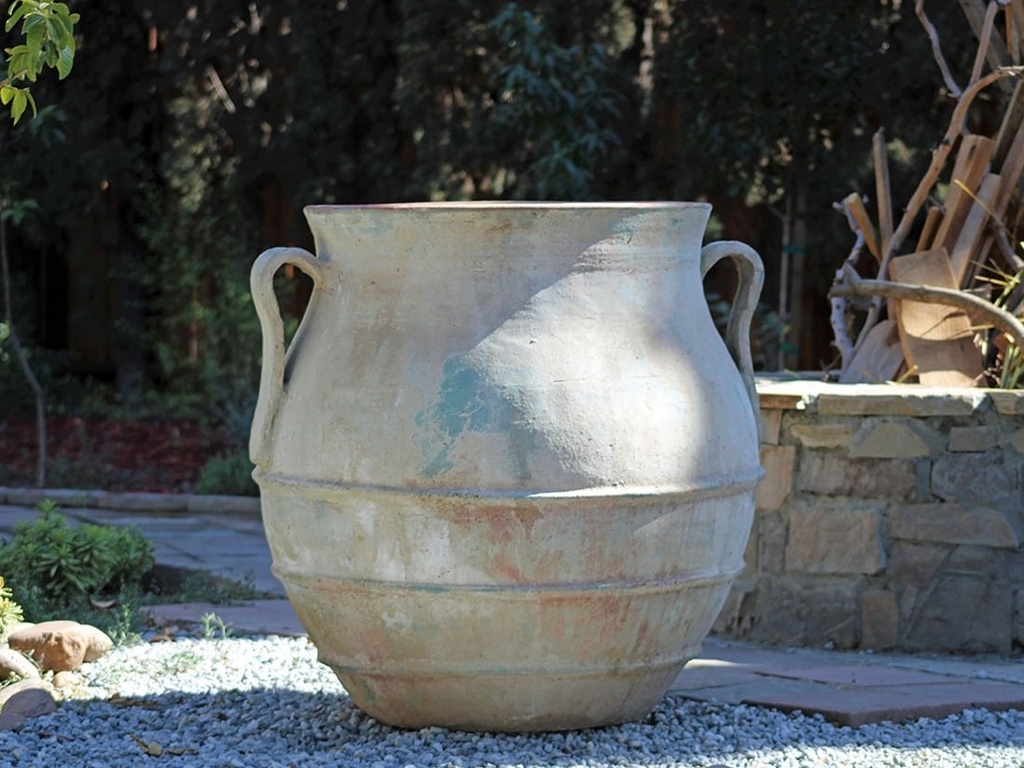 JAR DE MILOS, ATLANTIS SKY, 34.0"X37.0"