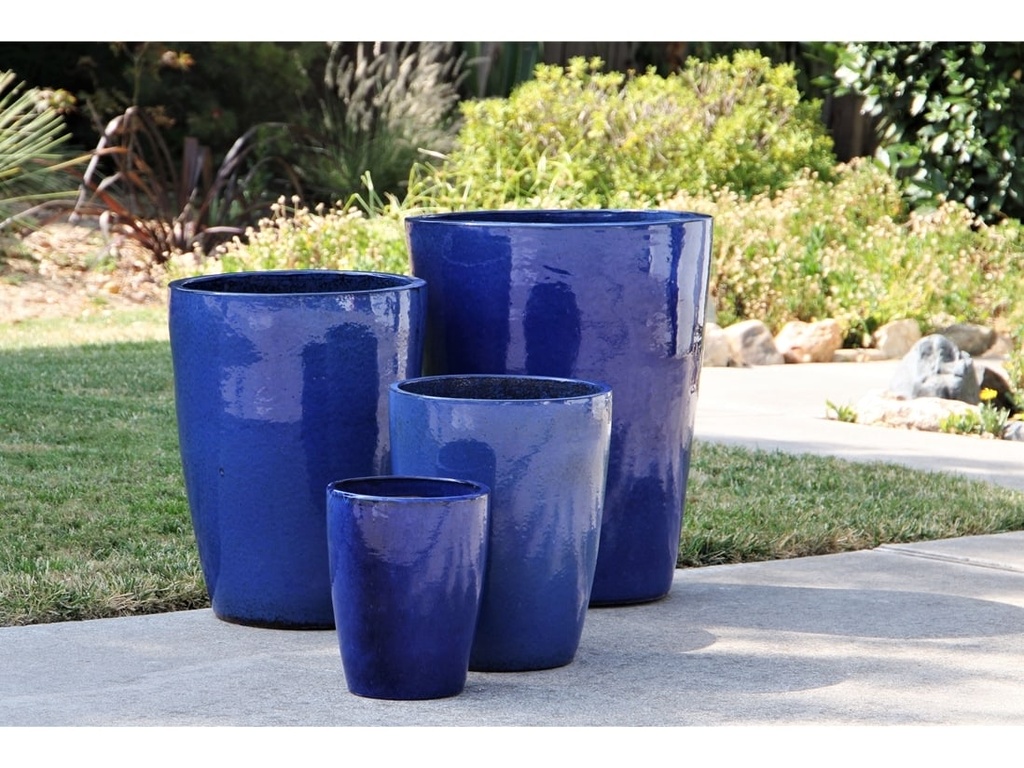 PAMPLONA PLANTER, FALLING BLUE, SET OF 4- 22.0"X27.0", 18.0"X23.0", 14.0"X18.0", 11.0"X13.5.0"