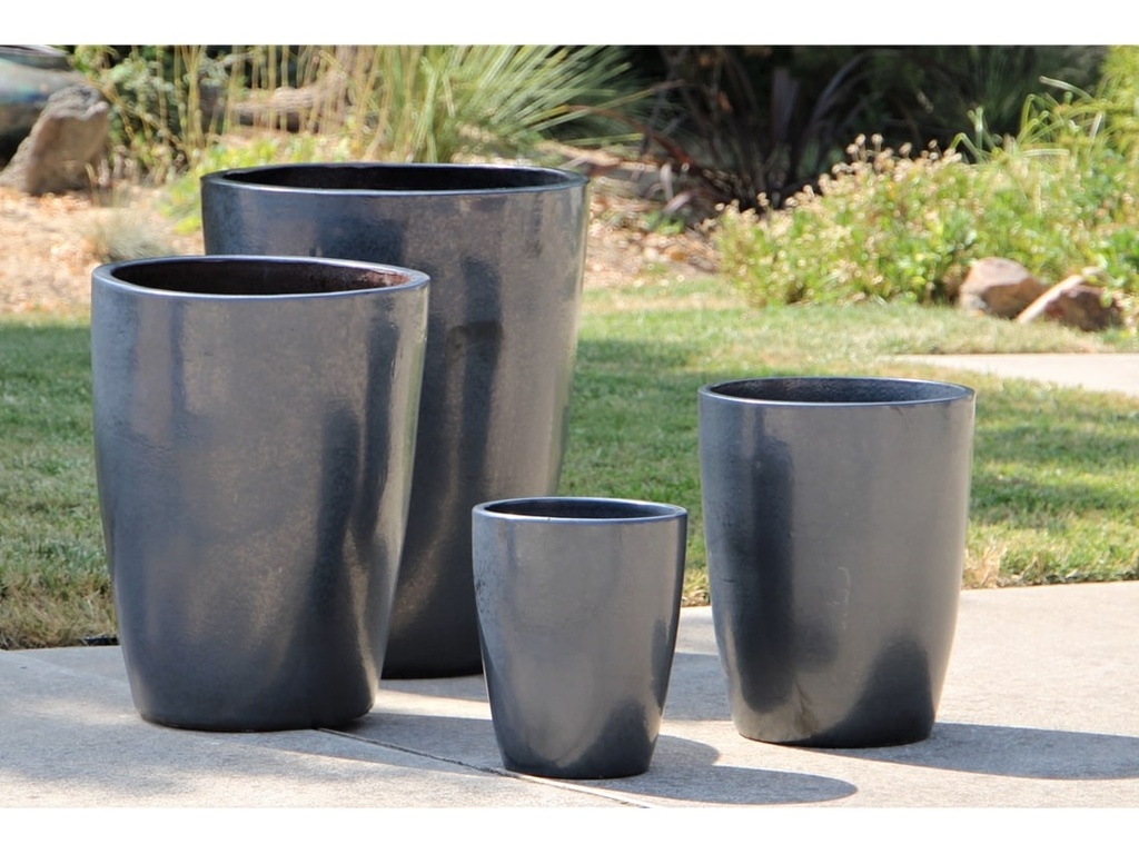 PAMPLONA PLANTER, SILVER, SET OF 4- 22.0"X27.0", 18.0"X23.0", 14.0"X18.0", 11.0"X13.5.0"