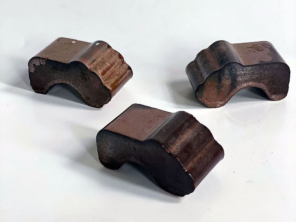 [PY-PF01OXI-S3-C15] POT FEET, OXIDE, 3.0"X1.5", SOLD IN CASE OF 15