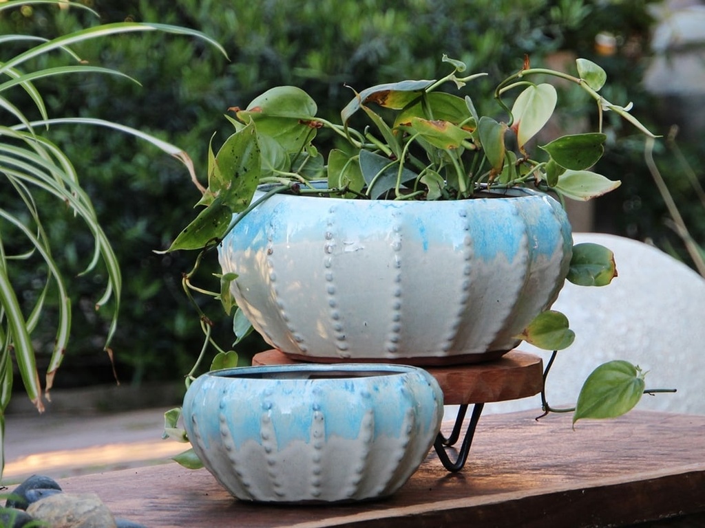 [PY-T5172MBL-S2-C2] BEET BOWL, MARBLE, SET OF 2- 10.0" X 4.5", 7.5" X 3.5" (SOLD IN CASE OF 2)