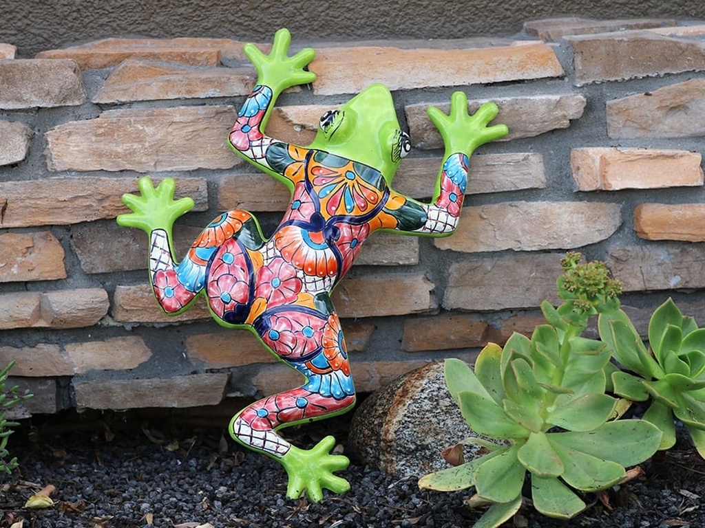 FROG WITH SOMBRERO, 24.5"X18.5"